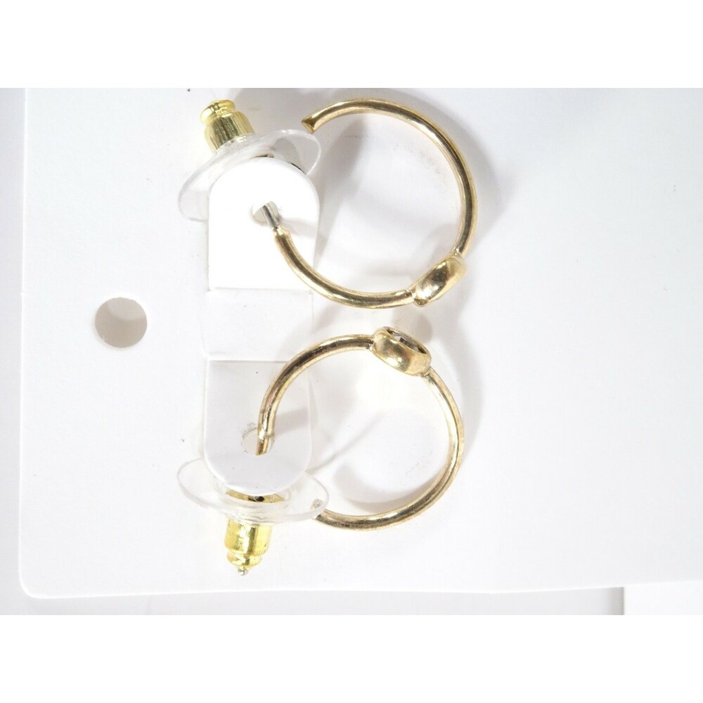 J.Crew Women's Knotted Earrings 22.50 Style EC726 Banana Republic Hoop earrings - Picture 6 of 10